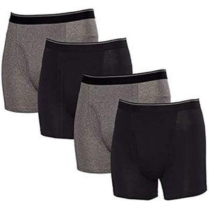 Kirkland Signature Men's Boxer Brief Multicolor Pack, Large (Pack of 4)